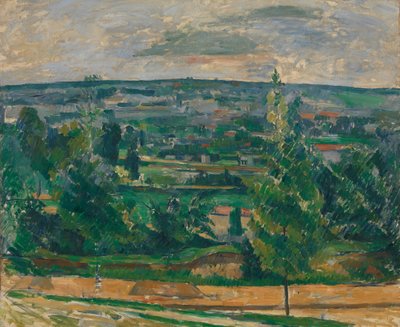 Paysage de Jas de Bouffan - Paul Cézanne